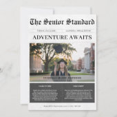 Avontuur wacht op unieke krant Afstuderen foto Kaart (Voorkant)