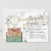 Avontuur wacht op VERJAARDAG, 80STE, Reisthema Kaart (Voorkant)