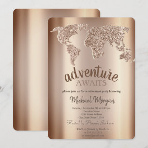 Avontuur wacht op Wereldkaart Kaart