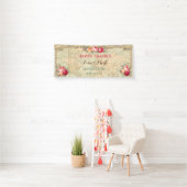 Avontuur wacht op  Wereldkaart Rozen Banner (Insitu)