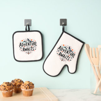 Avontuur wacht ovenwant & pannenlap set