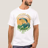 Avontuur wacht Paragliding T-shirt (Voorkant)