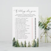 Avontuur wacht pijnbomen Het bruiloft schoen spel (Staand voorkant)