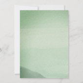 Avontuur wacht Pine Tree Forest Green Retirement Kaart (Achterkant)