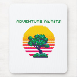 Avontuur Wacht Pixel Gaming Muismat