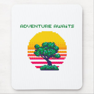 Avontuur Wacht Pixel Gaming Muismat