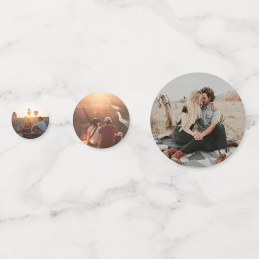 Avontuur wacht Reis Bruidsborrel Kaart Confetti (Achterkanten)