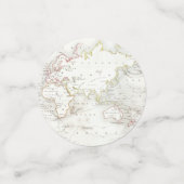 Avontuur wacht Reis Bruidsborrel Kaart Confetti (Kleine voorkant)