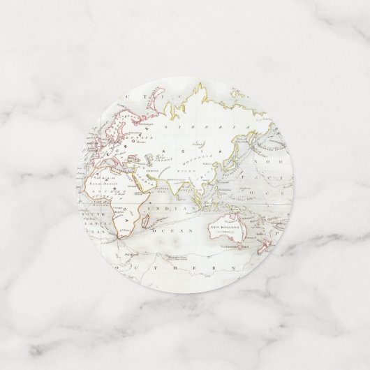 Avontuur wacht Reis Bruidsborrel Kaart Confetti (Kleine voorkant)