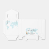 Avontuur wacht, Schattigee vliegende teddybeer Bedankdoosjes (Uitgevouwen)