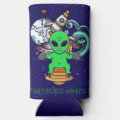 avontuur wacht seltzer blikjeskoeler (Achterkant)