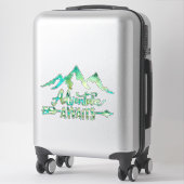 AVONTUUR WACHT STICKER (Koffer)