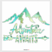 AVONTUUR WACHT STICKER (Vel)