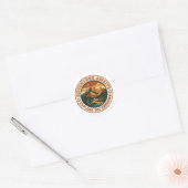 Avontuur Wacht Sticker - Berglandschap Nationaal (Envelop)