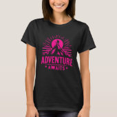 "Avontuur wacht" T-shirt (Voorkant)