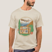 Avontuur wacht - Travel & Explore T-shirt (Voorkant)