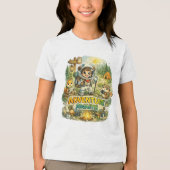 Avontuur wacht Tri-Blend shirt (Voorkant)