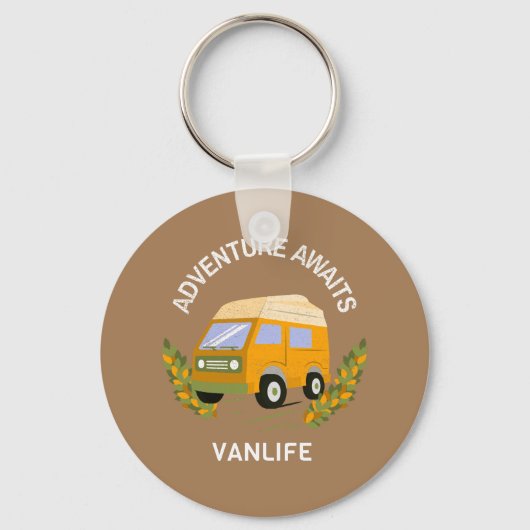 Avontuur wacht VanLife Sleutelhanger (Voorkant)
