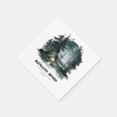 Avontuur wacht Wilde Natuur Thema Servetten (Hoek)