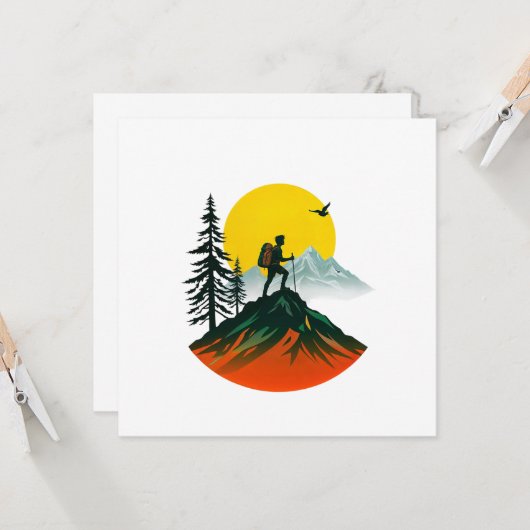 Avontuur Wandelberg Kaart (Voorkant / Achterkant in situ)