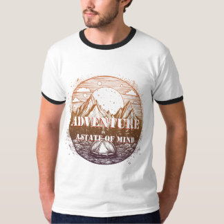 Avontuur Wandelen, Avontuur is een gemoedstoestand T-shirt