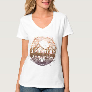 Avontuur Wandelen, Avontuur is een gemoedstoestand T-shirt