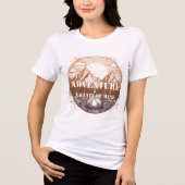 Avontuur Wandelen, Avontuur is een gemoedstoestand Tri-Blend Shirt (Voorkant)