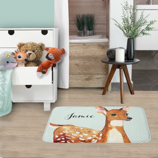 Avontuur Woodland Fawn Herten Kinderen Badmat
