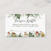 Avontuur Woodland Mushroom Baby Jongen Douche Informatiekaartje (Voorkant)