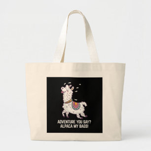 Avontuur zeg je? Alpaca My Bags Grote Tote Bag