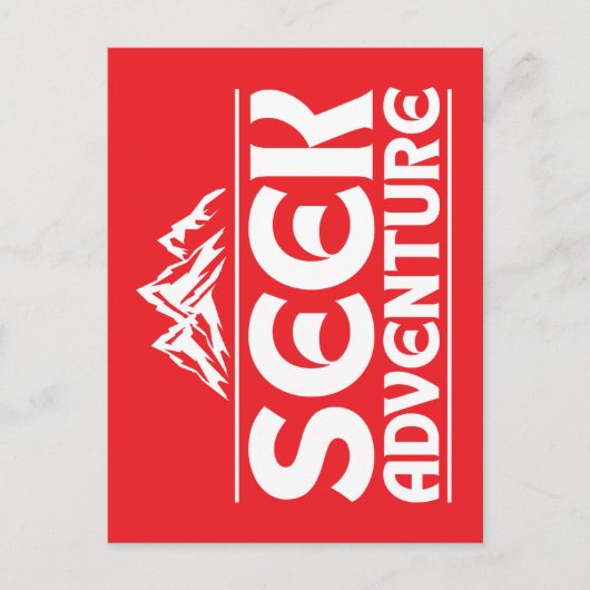 AVONTUUR ZOEKEN BRIEFKAART (Voorkant)