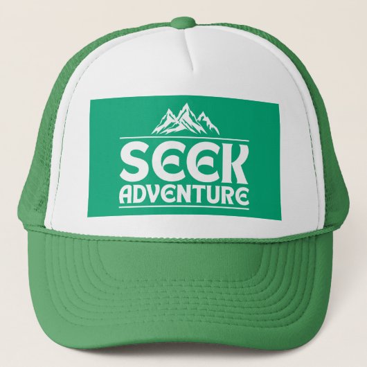 AVONTUUR ZOEKEN TRUCKER PET (Voorkant)