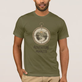 Avontuur zonder verdwalen, alternatieve routes ont t-shirt