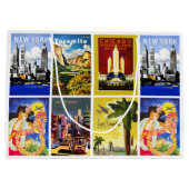  avontuurcollage voor Revel America Groot Cadeauzakje (Achterkant)