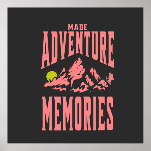 Avontuurherinneringen Poster (Voorkant)