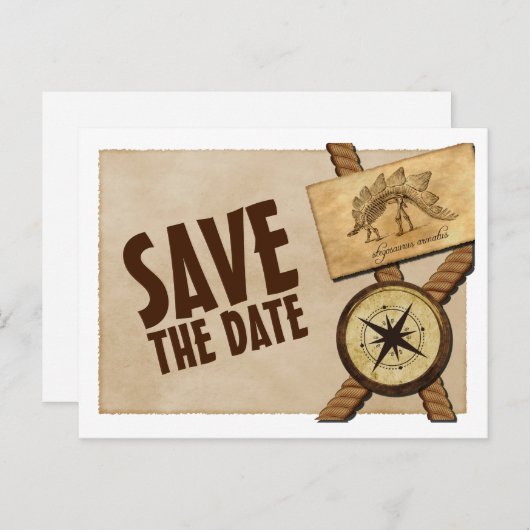  avontuurhuwelijk sparen het Briefkaart van de Dat (Voorkant / Achterkant)