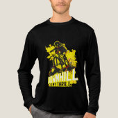 avontuurlijk fietsen Tri-Blend shirt (Voorkant volledig)