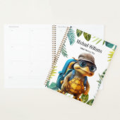 Avontuurlijk Leuke Kleine Schildpad met Rugzak, No Planner (Display)