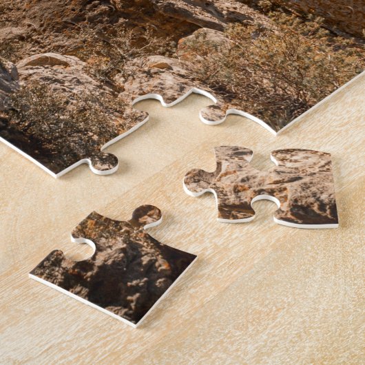 avontuurlijk rotsgeel klimaat alleen al in majestu legpuzzel (Zijkant)