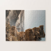 avontuurlijk rotsgeel klimaat alleen al in majestu legpuzzel (Horizontaal)