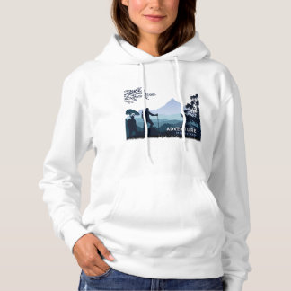 Avontuurlijk wandelen, avontuur in elke stap hoodie