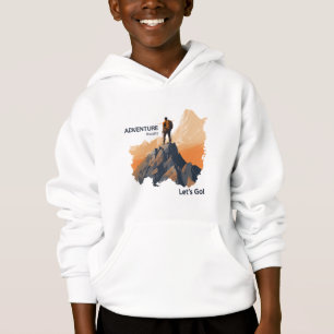 Avontuurlijk wandelen, avontuur wacht, laten we ga