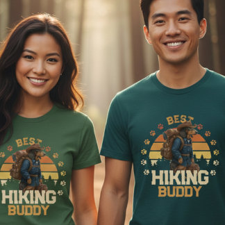 Avontuurlijke Amerikaanse Engelse Wandelaar Wilder T-shirt