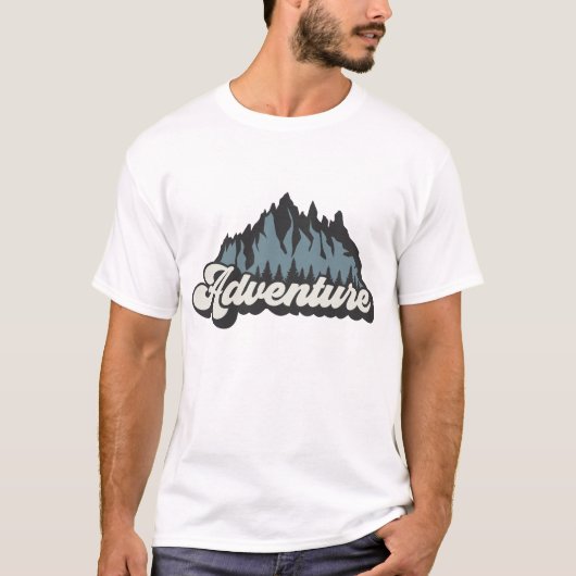 Avontuurlijke Bergen T-shirt (Voorkant)