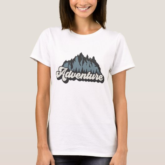 Avontuurlijke Bergen T-shirt (Voorkant)