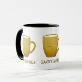 Avontuurlijke Boogschutter Zodiac Tasse Mok (Voorkant links)
