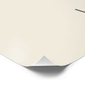 Avontuurlijke Camp Bachelorette Party Perfect Poster (Hoek)