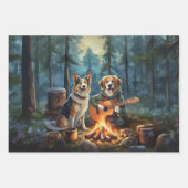 Avontuurlijke dierenvrienden, buitenlui inpakpapier vel (Voorkant 3)