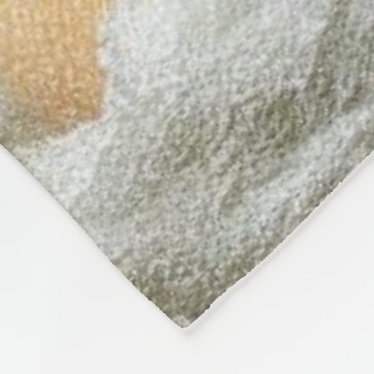 Avontuurlijke kapucijnapen Whitewater Rafting Fleece Deken (Hoek)