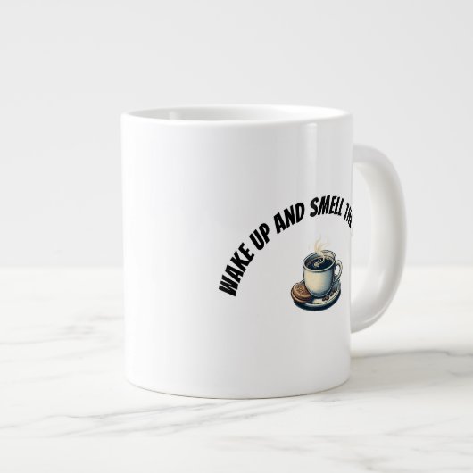 Avontuurlijke kapucijnapen Whitewater Rafting Grote Koffiekop (Voorkant rechts)